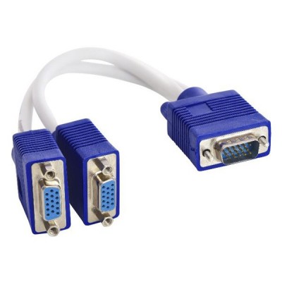 کابل تبدیل 1 به 2 پورت VGA