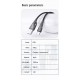 کابل تبدیل USB به USB-C پی زد ایکس مدل V182s